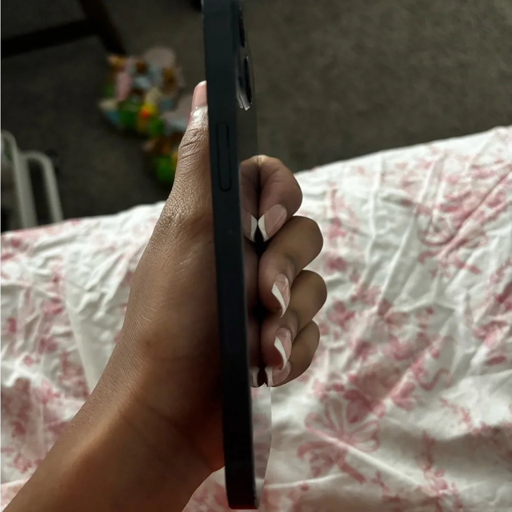 Apple Smartphone with Black Frame